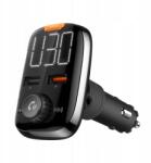 Peiying Fm Transmitter Bluetooth 5.0 2xUSB Aux Qc töltő (URZ0465-3)