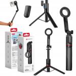 Forcell MagSafe Selfie bot, Bluetooth távirányító, állvány funkció, fekete (5903396315770)