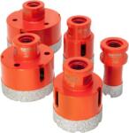 Extol 5 darabos gyémánt magfúró készlet, átmérő 20-35-45-55-68 mm, menet M14 8802995 (8802995)