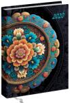 Realsystem Calendar de buzunar REALSYSTEM 2 Day B/6 două zile în picioare alb cu clapetă Mandala 2025. 5441-64 (5441-64)