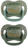 Canpol Suzete siluni etrice din silicon Canpol - Mountains, 18+ luni , 2 buc. , verde (34/932_gre)