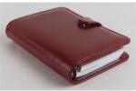 Realsystem 2/160 calendar inelar din piele de căprioară burgundy 2160-09 (2160-09)