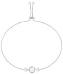 Guess Bratara Guess Tiny Pearly reglabila cu cristale si perle JUBB05520JWRHT-U