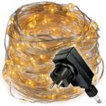 Nexos Fényfüzér 200 LED Meleg fehér 20 m + időzítő (SC00403)