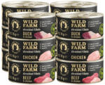  Wild Farm WILD FARM Fillets Mixed flavours 12x70g - gabona nélküli nedves macskaeledel, filé húslevesben