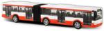 Rappa Autobuz articulat Rappa Metal roșu 18 cm (243484)