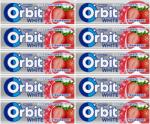 Mars Gumă de mestecat Wrigley's Orbit White Strawberry, 30 bucăți x 14g, cutie