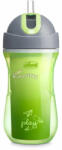 Chicco Sport Cup duplafalú szívószálas 14+ zöld
