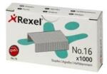 Rexel Tűzőkapocs, 24/6, REXEL "No. 16", 1000db/doboz (6121) - mystock
