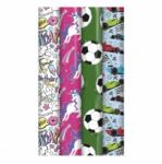  Eurowrap tek. csomagolópapír (70x300 cm) gyerek minták, 4-féle (5) (35576-GWC)