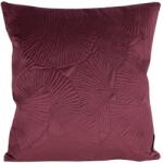 Takoy Puha bársony díszpárnahuzat VELWET ginkgo levélmintával