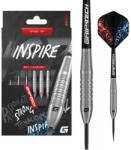 GOAT Darts szett steel GOAT Inspire 25g, 80% gravírozott