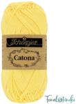 Scheepjes Catona 522 Primrose - világos sárga pamut fonal - 50gramm