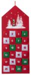  Adventi Naptár Filc 32X78, 5 Cm