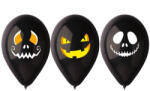  Halloween Faces léggömb, lufi 3 db-os 12 inch (30 cm) (MLG309713) - decorit