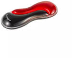 KENSINGTON Csuklótámasz egérhez/trackball-hoz, géltöltésű, KENSINGTON "Slim DuoGel", fekete-piros (K62440WW)