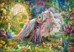 Schmidt Spiele - Puzzle Călătorie de vis cu un unicorn - 500 piese Puzzle