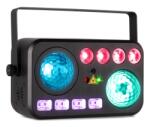BeamZ SHIMMER6 Efect de lumini 6-in-1 cu laser si stroboscop, LED RGBW-UV, DMX, BeamZ (153.864)