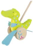 Susibelle Tragerea unui crocodil pe un stâlp Susibelle