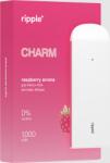 Ripple Tigara electronica, Ripple+, CHARM, Zmeura, fara nicotina, 1000 pufuri (VAP-TE-RIPPLE-CHARM)