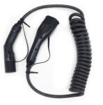 SECTRON Spirál autó töltőkábel Type 2 3×16A Hossza: 4 méter