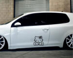 Stickify Ülő Hello Kitty tuning matrica (30x30 cm)