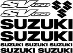 Stickify Suzuki SV650 matrica szett