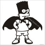 Stickify Bart Batman Autómatrica