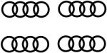 Stickify Audi felni matrica (4 db)
