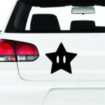 Stickify Super Mario Star matrica