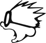 Stickify Calvin Racing - Szélvédő matrica