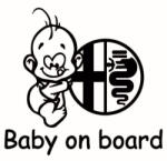 Stickify Alfa Romeo Baby on board matrica