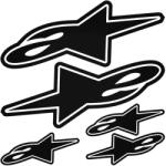 Stickify Alpinestar szett - Szélvédő matrica