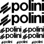 Stickify Polini "1" szponzor matrica szett