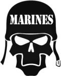 Stickify Marines koponya matrica
