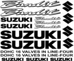 Stickify Suzuki bandit "1" matrica szett