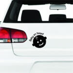 Stickify Baby on Board fej autómatrica