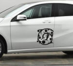 Stickify Kör alakú virág matrica