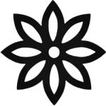 Stickify Kinyílt virág matrica