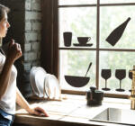 Stickify Konyhai eszközök dekoráció