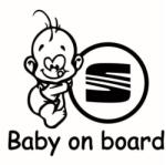 Stickify Seat Baby on board matrica