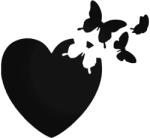 Stickify Szívből szálló pillangó matrica