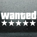 Stickify Grand Theft Auto Wanted matrica