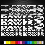 Stickify DAWES Bicikli matrica készlet