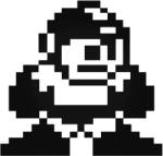 Stickify Mega Man 8-bit matrica