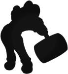 Stickify Super Mario Kalapáccsal matrica