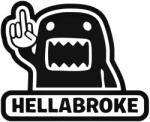 Stickify Domo Hellabroke - Szélvédő matrica