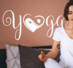 Stickify Yoga felirat matrica
