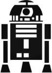 Stickify R2-D2 robot "1" Autómatrica