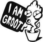 Stickify I am Baby Groot - Autómatrica